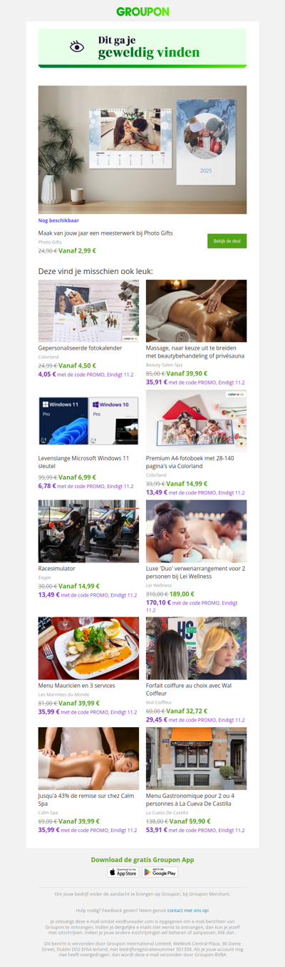 We zijn er vrij zeker van dat je deze deal geweldig zult vinden!