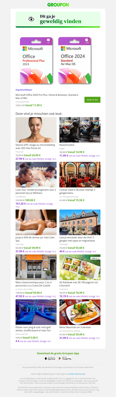 Je hebt nog tijd om deze deal te kopen!