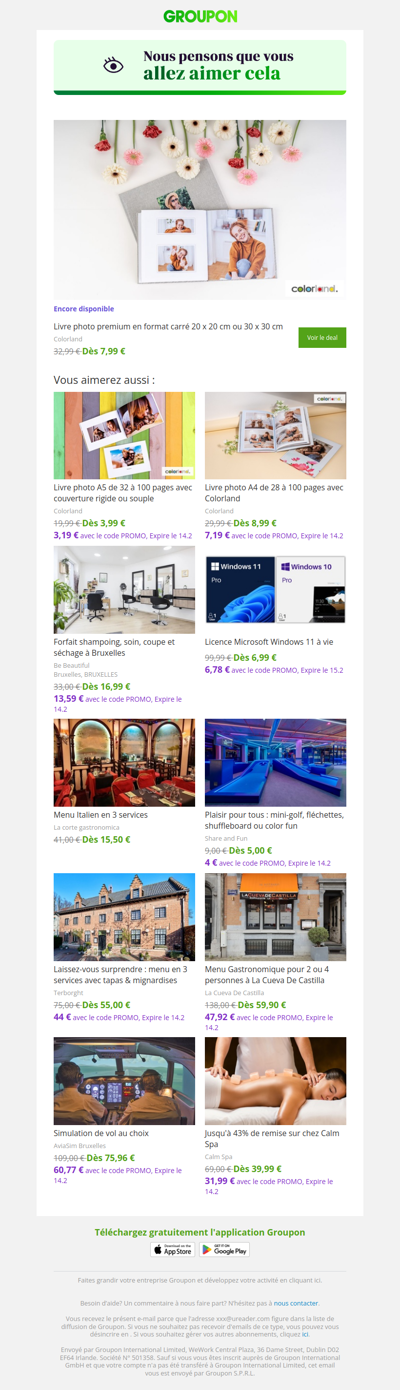 Dis oui à cette offre ! Elle est encore là !