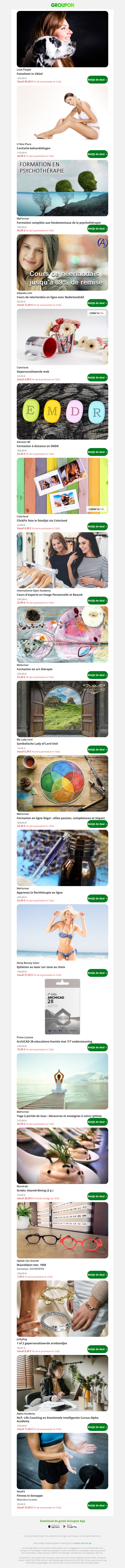 Tot 75% korting, mis het niet!