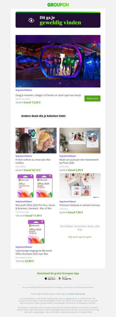 Ben je er klaar voor? De deal die je hebt bekeken is nog steeds beschikbaar!