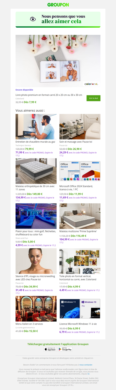 Dis oui à cette offre ! Elle est encore là !