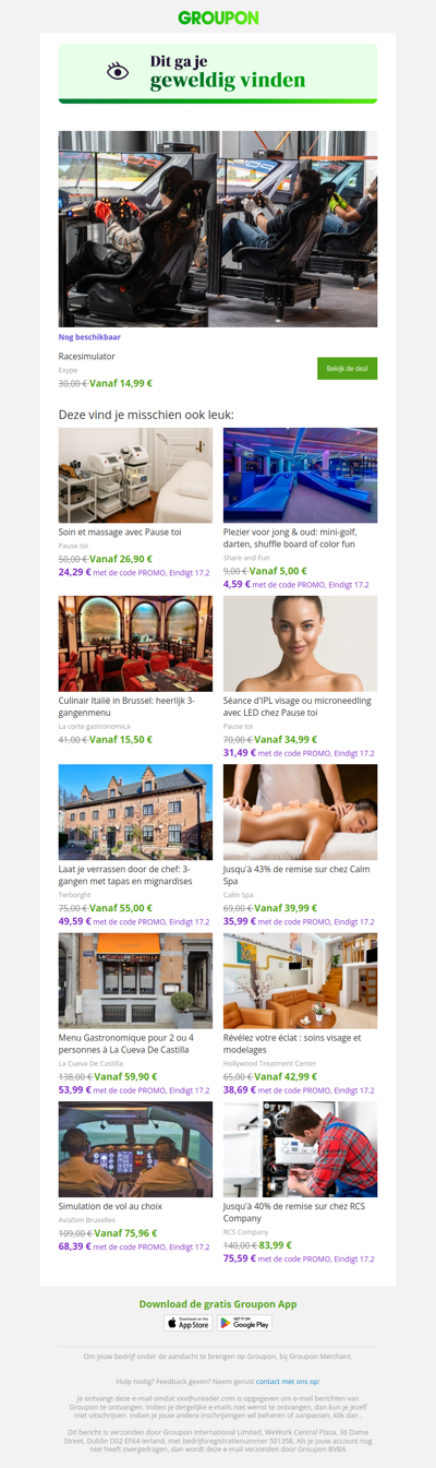 Ben je er klaar voor? De deal die je hebt bekeken is nog steeds beschikbaar!