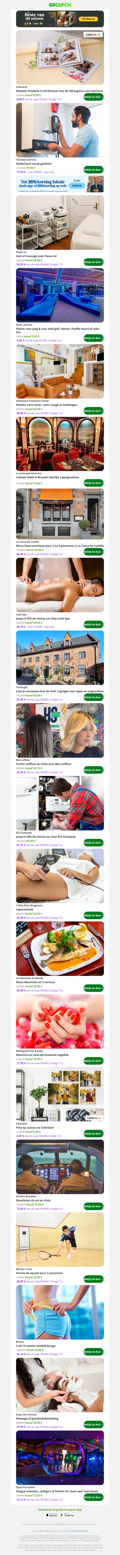 Klassiek fotoboek in A4 formaat met 28-100 pagina's via Colorland