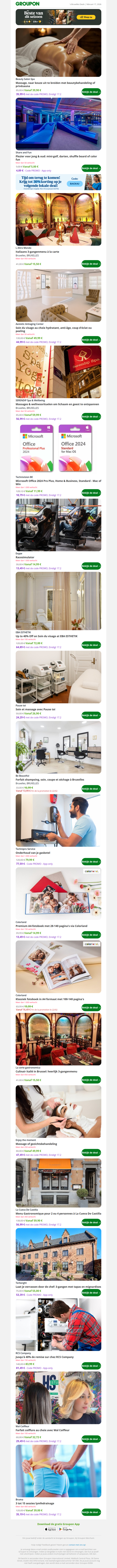 Massage, naar keuze uit te breiden met beautybehandeling of privésauna