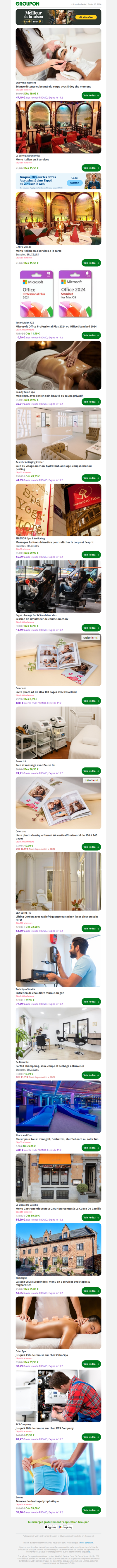 Séance détente et beauté du corps avec Enjoy the moment