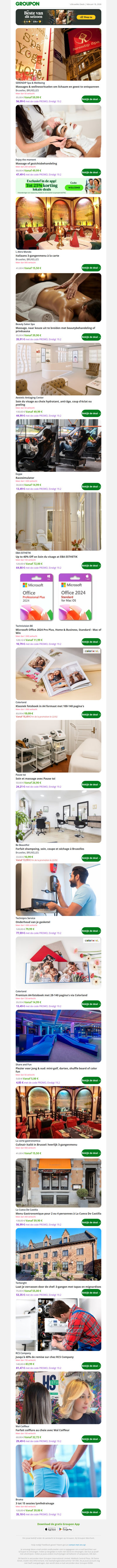 Massages & wellnessrituelen om lichaam en geest te ontspannen