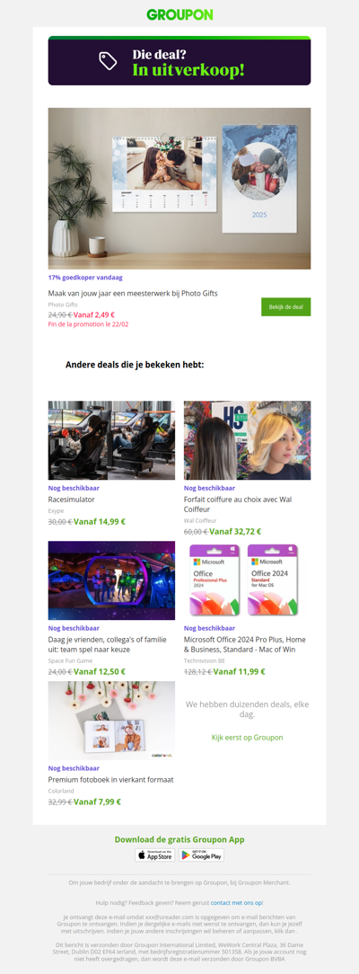 De prijsdaling waar je op wachtte!