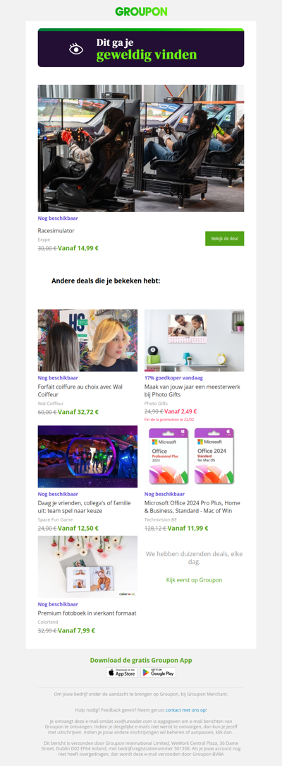 Ben je er klaar voor? De deal die je hebt bekeken is nog steeds beschikbaar!