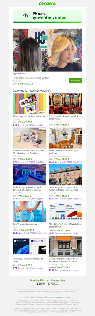 Je hebt nog tijd om deze deal te kopen!