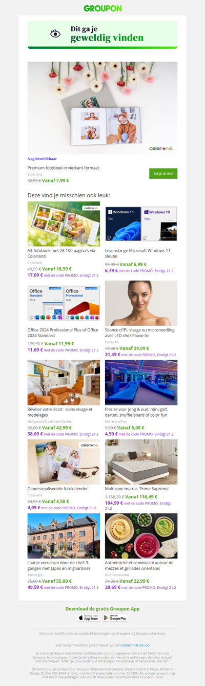 Je hebt nog tijd om deze deal te kopen!