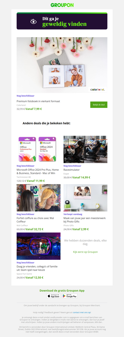 Ben je er klaar voor? De deal die je hebt bekeken is nog steeds beschikbaar!