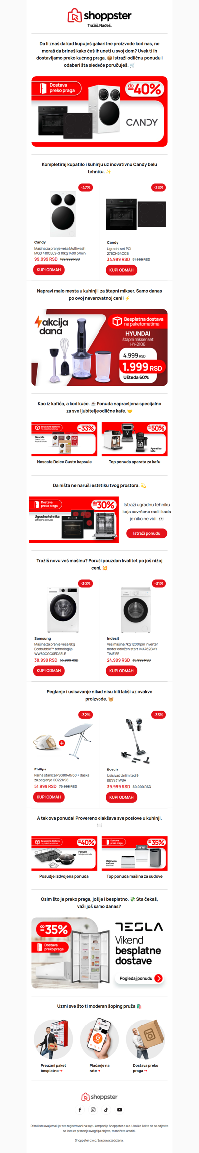 Sve za MEGA opremanje doma 🏡