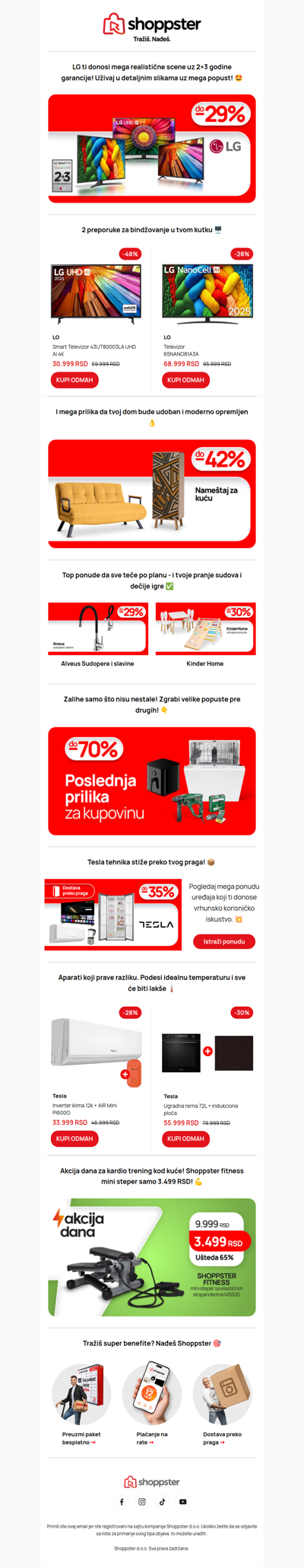 Zdravo, opremi dom u MEGA stilu 🏠