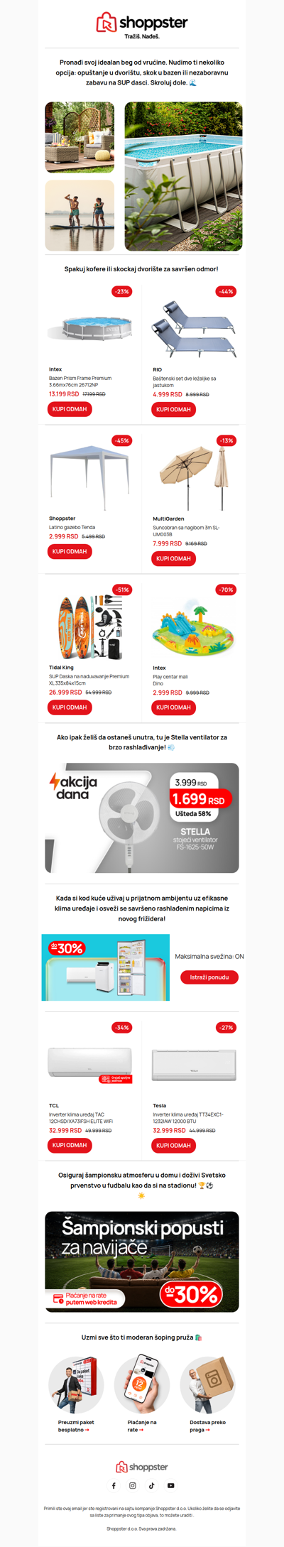 4 predloga kako da se spasiš od vrućine ☀️🥵