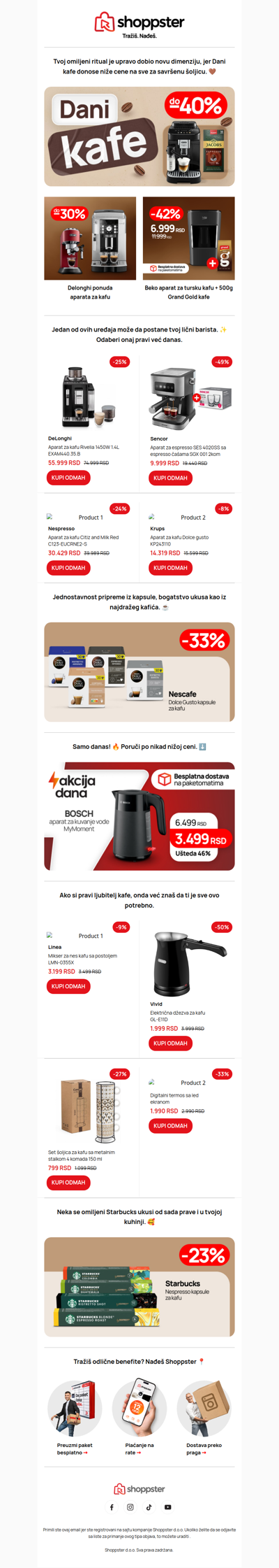 Samo za ljubitelje kafe! ☕