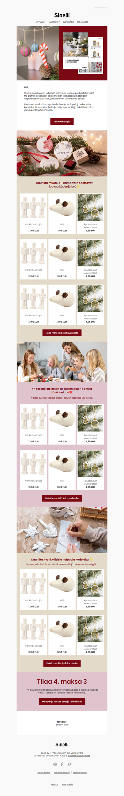 Joulun 2025 luovat materiaalit 🩷