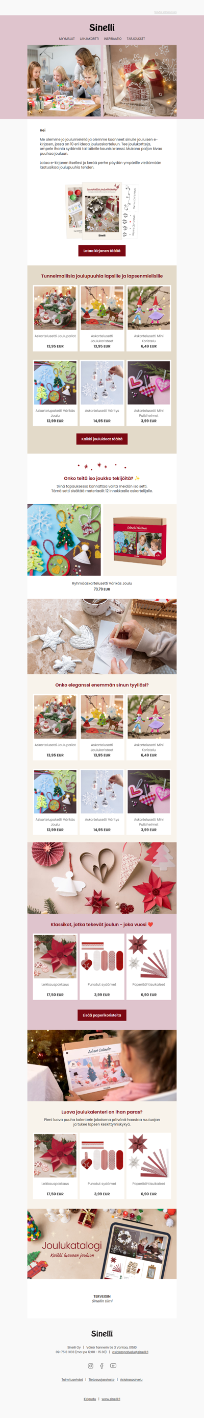 Joulutunnelma käyntiin - yhdessä! ❤️