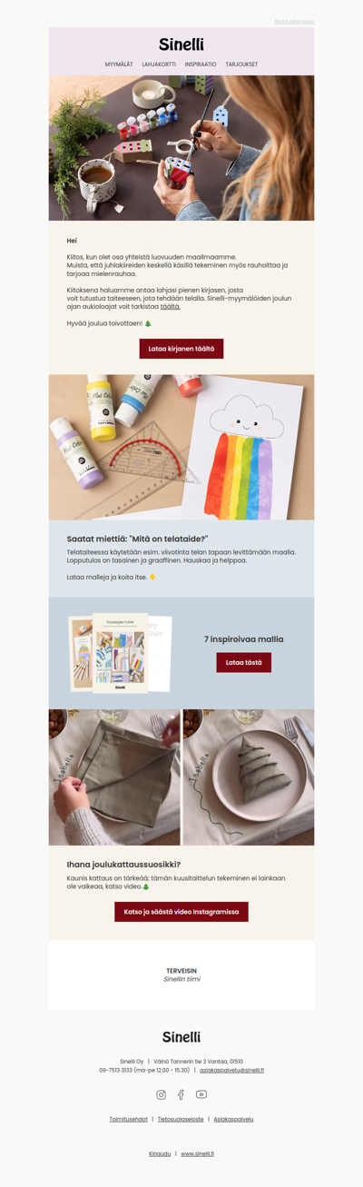 Hyvää joulua ja kiitos, että olet! ❤️