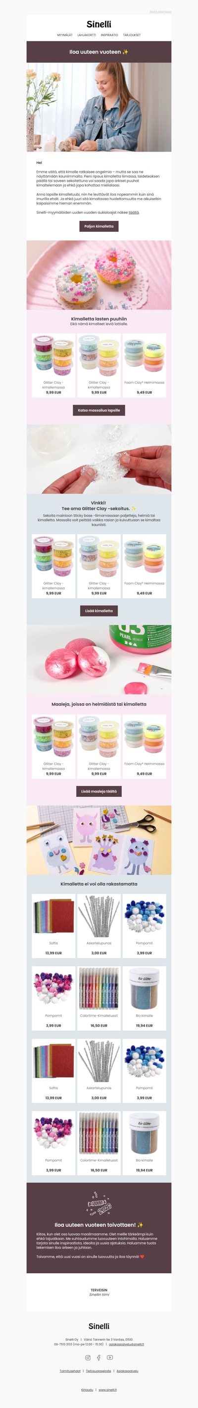 Elämä on hauskempaa kimalteella ✨