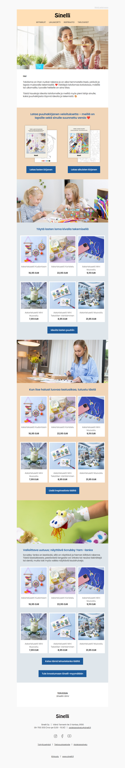 Ideoita tekemiseen talvilomalle! ❄️