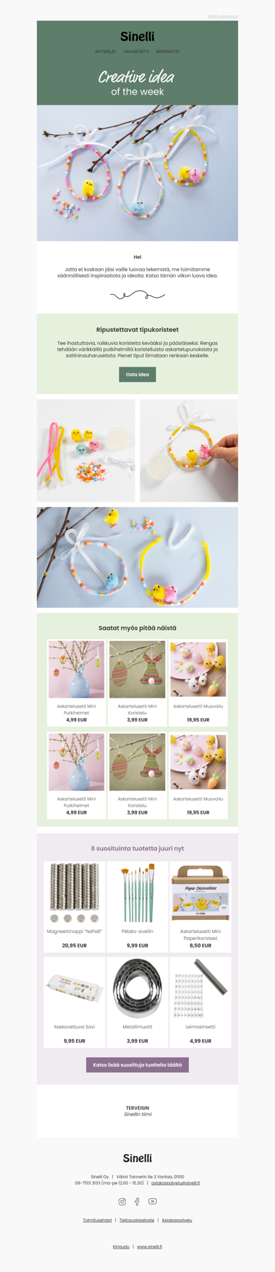 Viikon luova idea 🐣