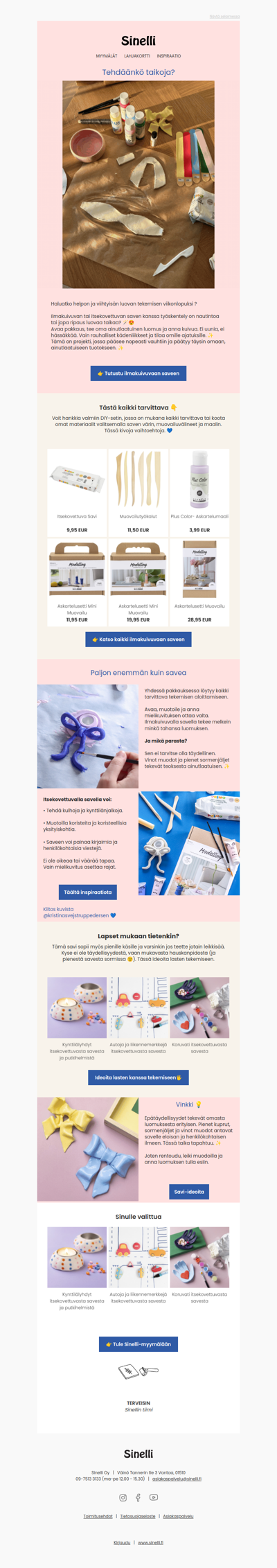 Haluatko tehdä jotain omaa ? 🪄