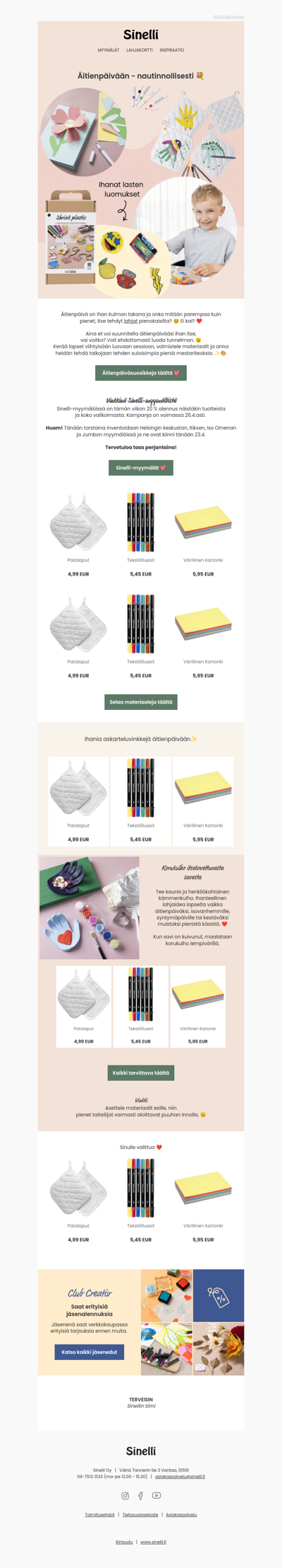 Psst…äitienpäivä koittaa pian 💜