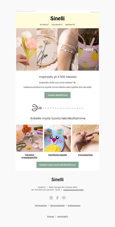 Haluatko heittäytyä luovaksi? 😍✨