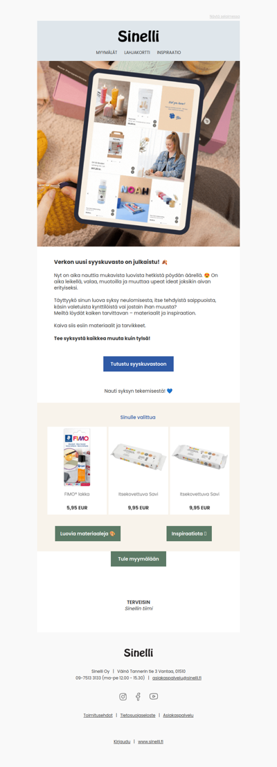 Verkon syyskuvasto on julkaistu! 🍂