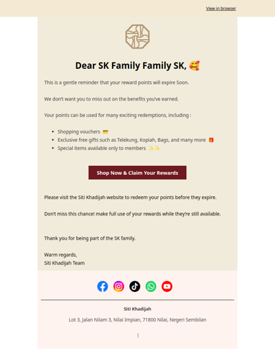 Don’t Let Your Points Go to Waste! 🚩