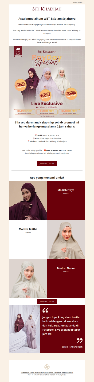 ⏰ Esok 10 Pagi: LIVE Exclusive