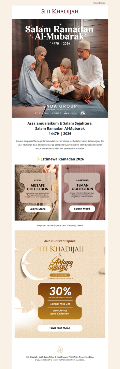 Salam Ramadan Al-Mubarak