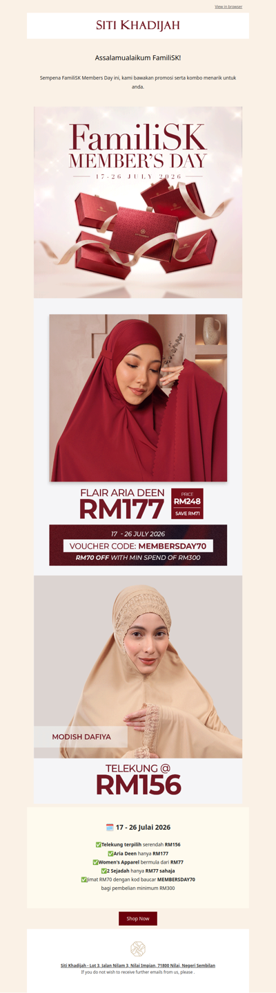 🎉 Celebrate Members Day with special deals just for you!