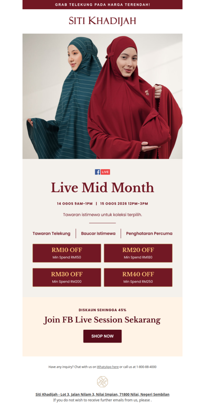 🌟 Don't miss our mid month special - Live offers await you!