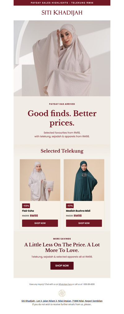 🎉 It's payday! Unwrap special telekung offers just for you