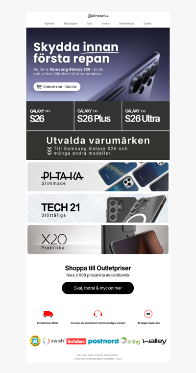 Galaxy S26 i butik nu! 😍