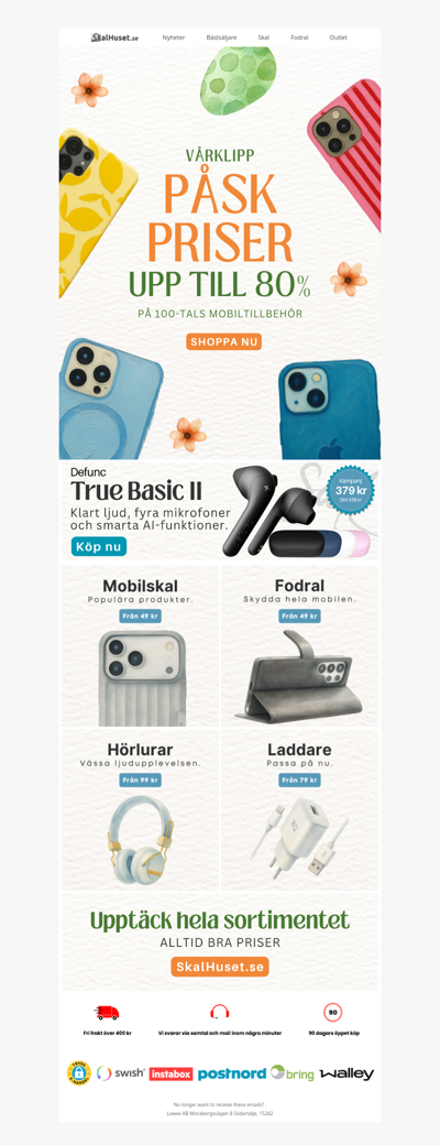 Påskpriser på mobilskal 🐣