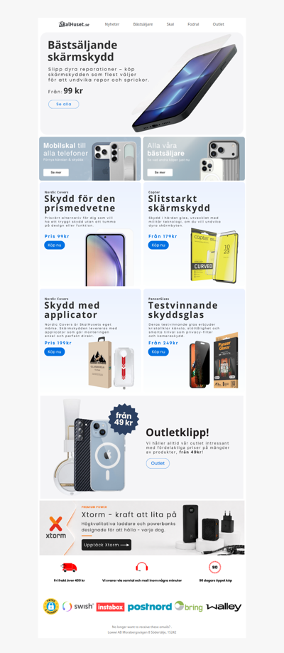 Skärmskydd, från prisvärt till premium 🤳
