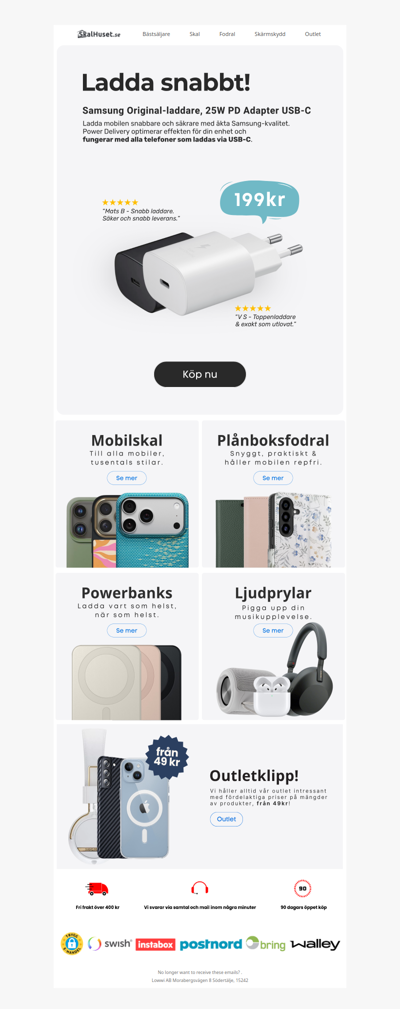 Ladda mobilen snabbt i sommar ✅