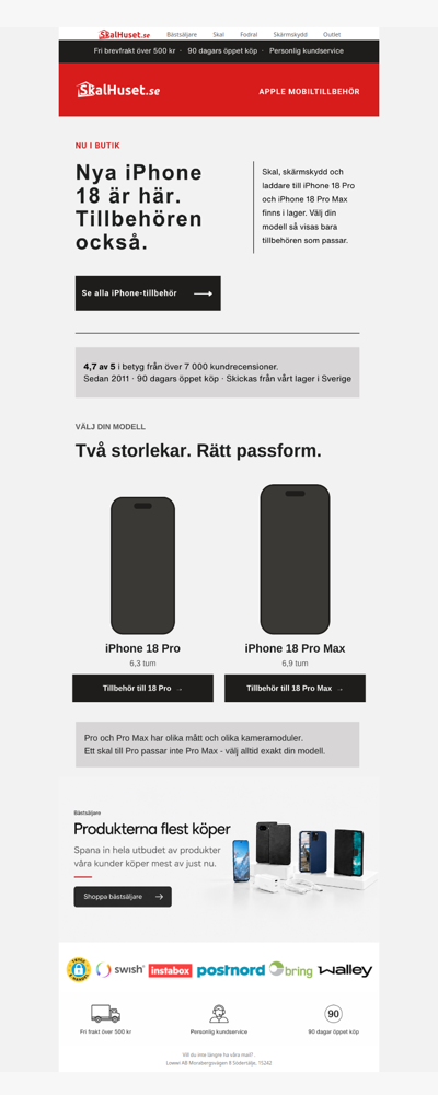 Alla tillbehör till iPhone 18 🤩