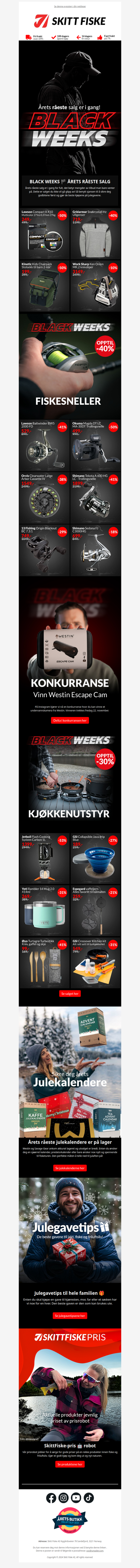 BLACK WEEKS 🏴 De beste kjøpene gjør du nå  | KONKURRANSE 🤩 | Julegavetips til han, henne og barna 🎁   | Årets julekalendere