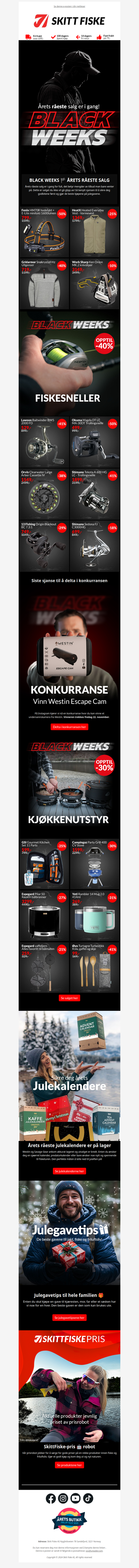 BLACK WEEKS 🏴 De beste kjøpene gjør du nå  | KONKURRANSE - Siste sjanse 🤩 | Julegavetips til han, henne og barna 🎁   | Årets julekalendere