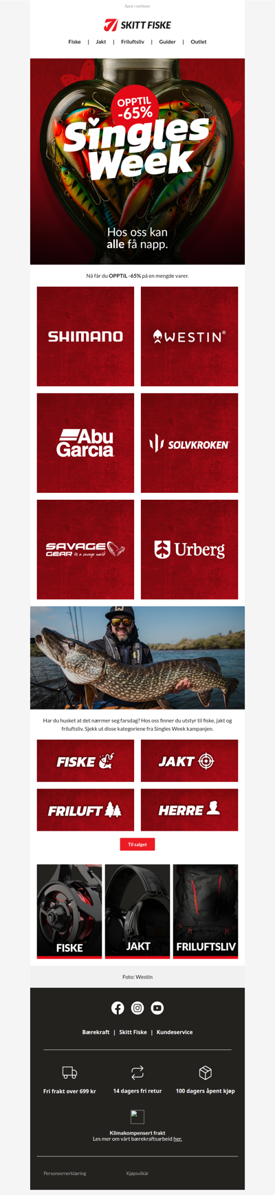 SINGLES WEEK med merker som...👀🎣❤️