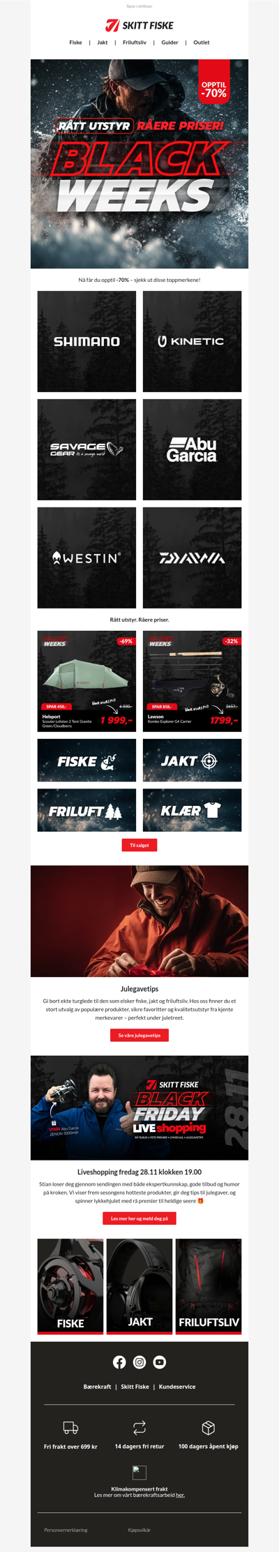 OPPTIL -70% på over 4500 varer🖤🫨💥