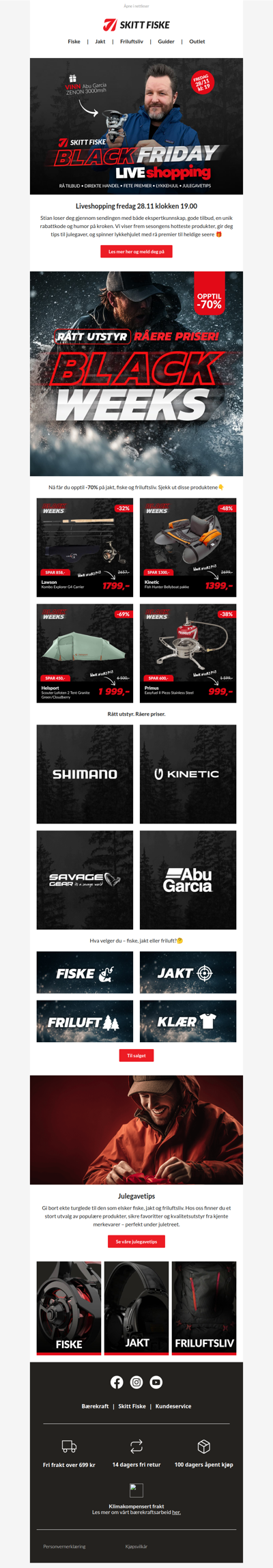 Liveshopping på Black Friday▶️🥳🎁