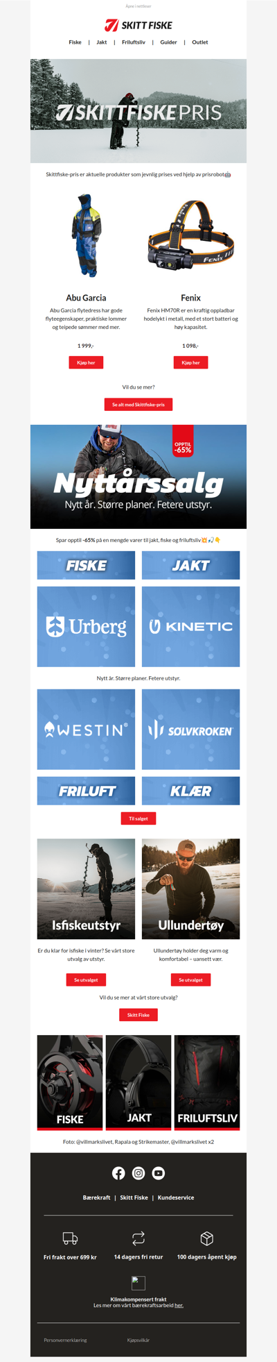 SKITTFISKEpris🤖 Aktuelle produkter som jevnlig prises ved hjelp av prisrobot
