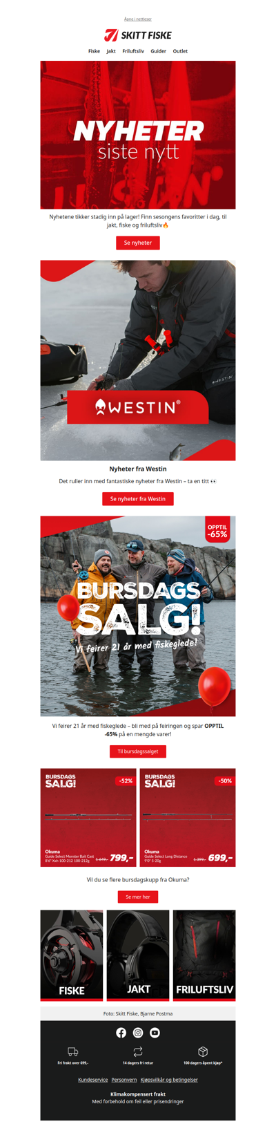 Ikke gå glipp av nyhetene👀🎣