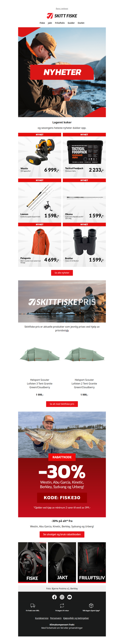 Sjekk ut NYHETENE 🆕🔥🎣