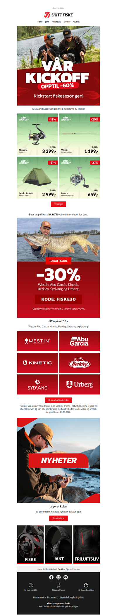 SISTE mulighet på RABATTkoden🎣